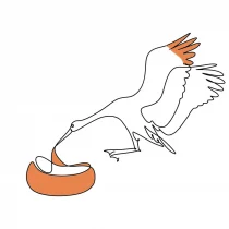 Hypnose in Frankfurt – Hilfe bei unerfülltem Kinderwunsch Storch als Symbol für Kinderwunsch – Unterstützung durch Hypnosetherapie in Frankfurt